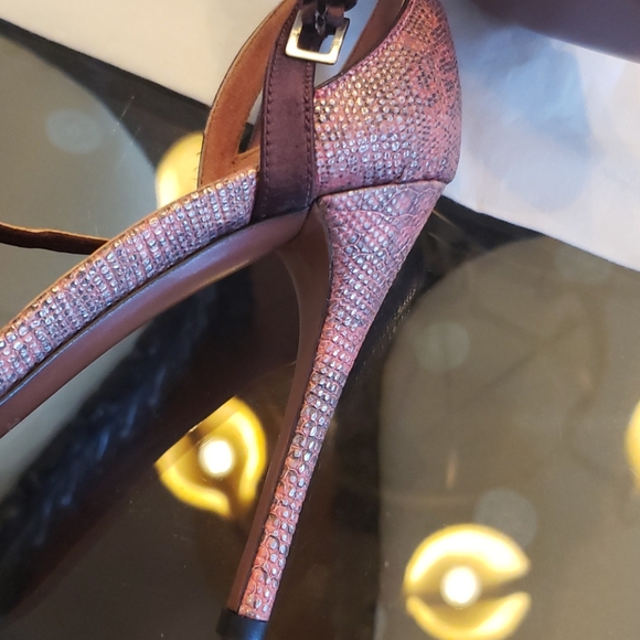 New Alaia lizard ankle strap sandals - Picture 7 of 7